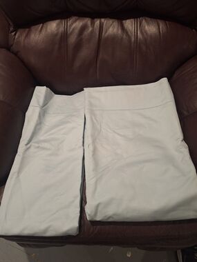 Charter Club Light Blue King Flat Sheet With 2 Pillowcases.small Dot.Read